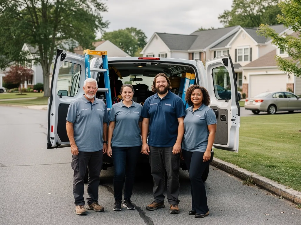 Warwick Gutters Specialists team